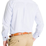 Camisa Cuello Button-Down Hombre Easyiron Celeste Rockford