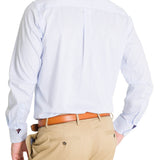 Camisa Cuello Button-Down Hombre Easyiron Celeste Rockford