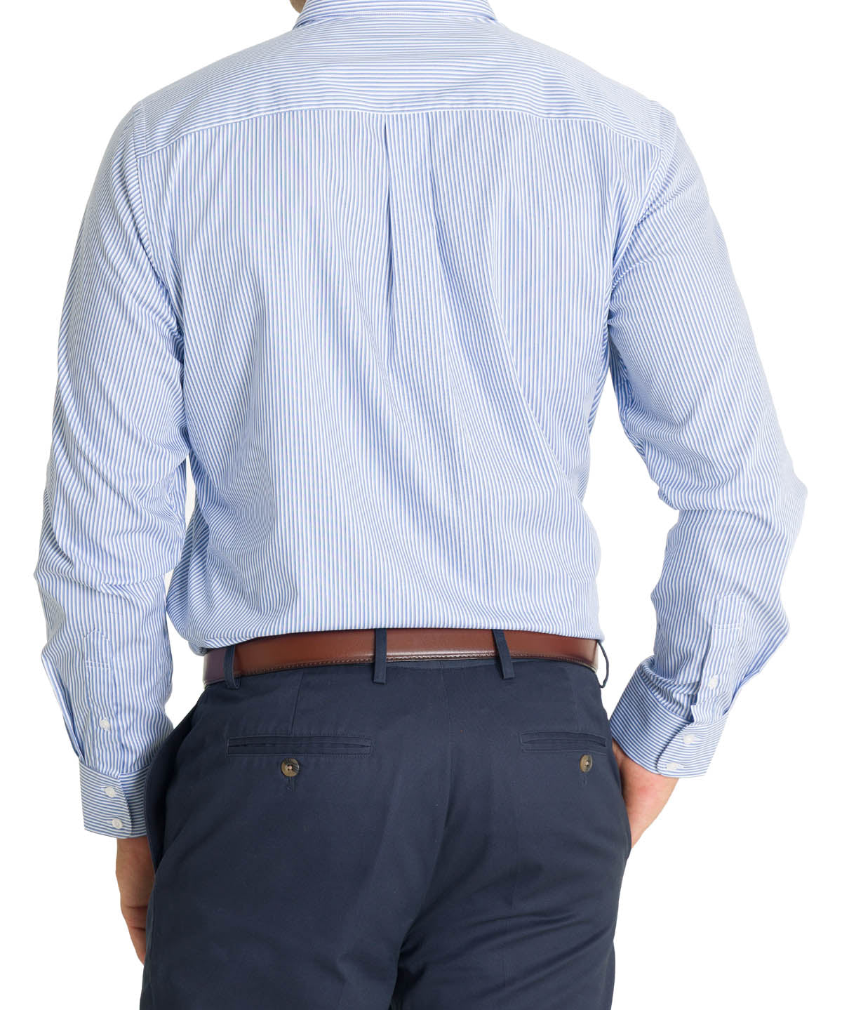 Camisa Cuello Button-Down Hombre Easyiron Blanco Rockford
