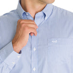 Camisa Cuello Button-Down Hombre Easyiron Blanco Rockford