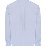 Camisa Cuello Italiano Hombre Easysolid Celeste Rockford