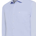 Camisa Cuello Italiano Hombre Easysolid Celeste Rockford