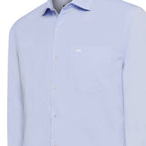 Camisa Cuello Italiano Hombre Easysolid Celeste Rockford