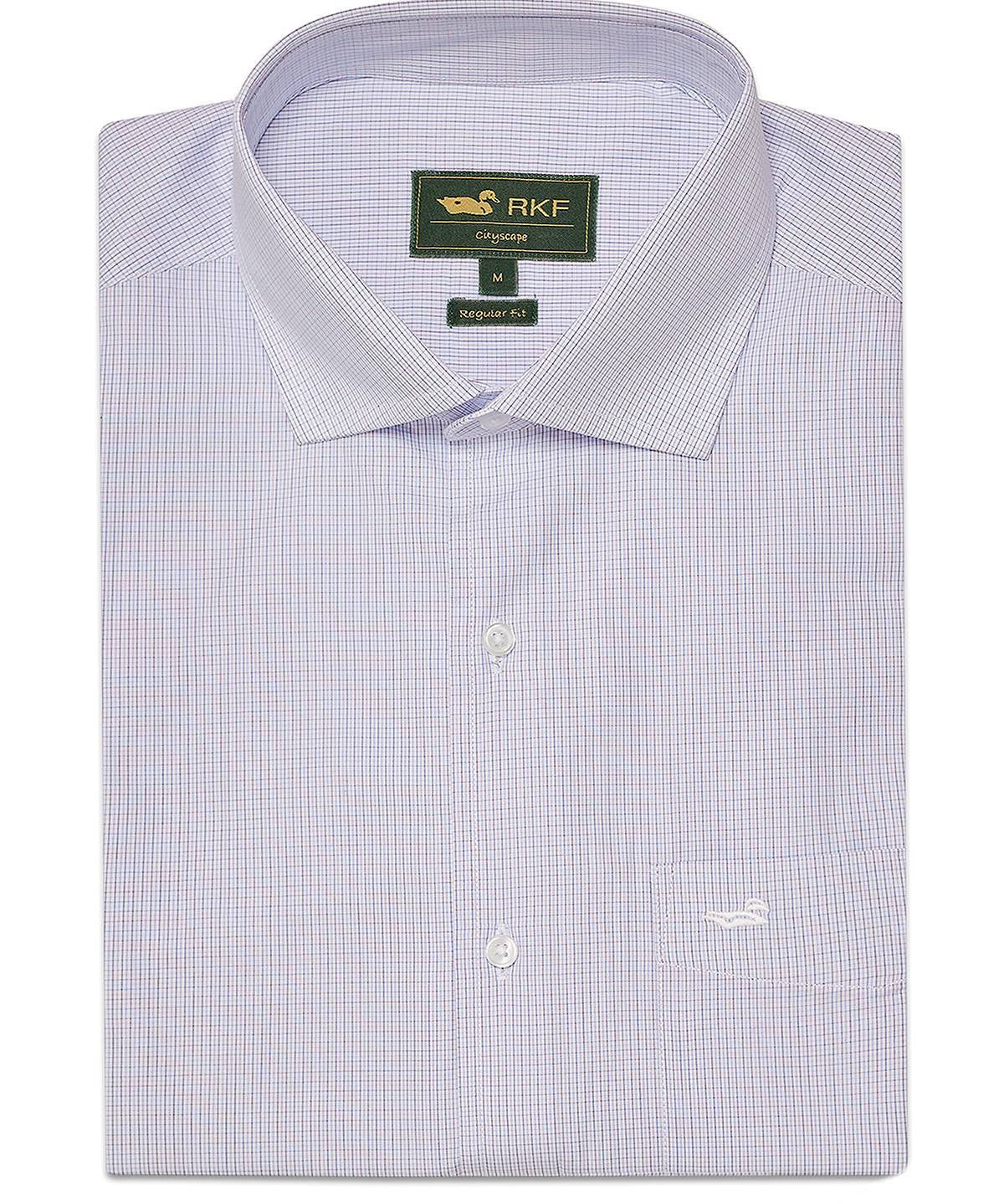 Camisa Cuello Italiano Hombre Easylife Azul Rockford