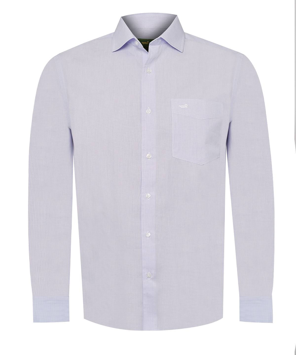 Camisa Cuello Italiano Hombre Easylife Azul Rockford