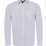 Camisa Cuello Italiano Hombre Easylife Azul Rockford