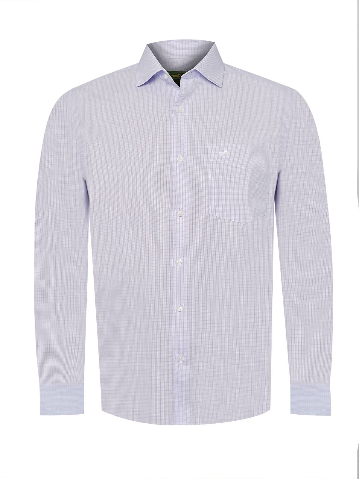 Camisa Cuello Italiano Hombre Easylife Azul Rockford