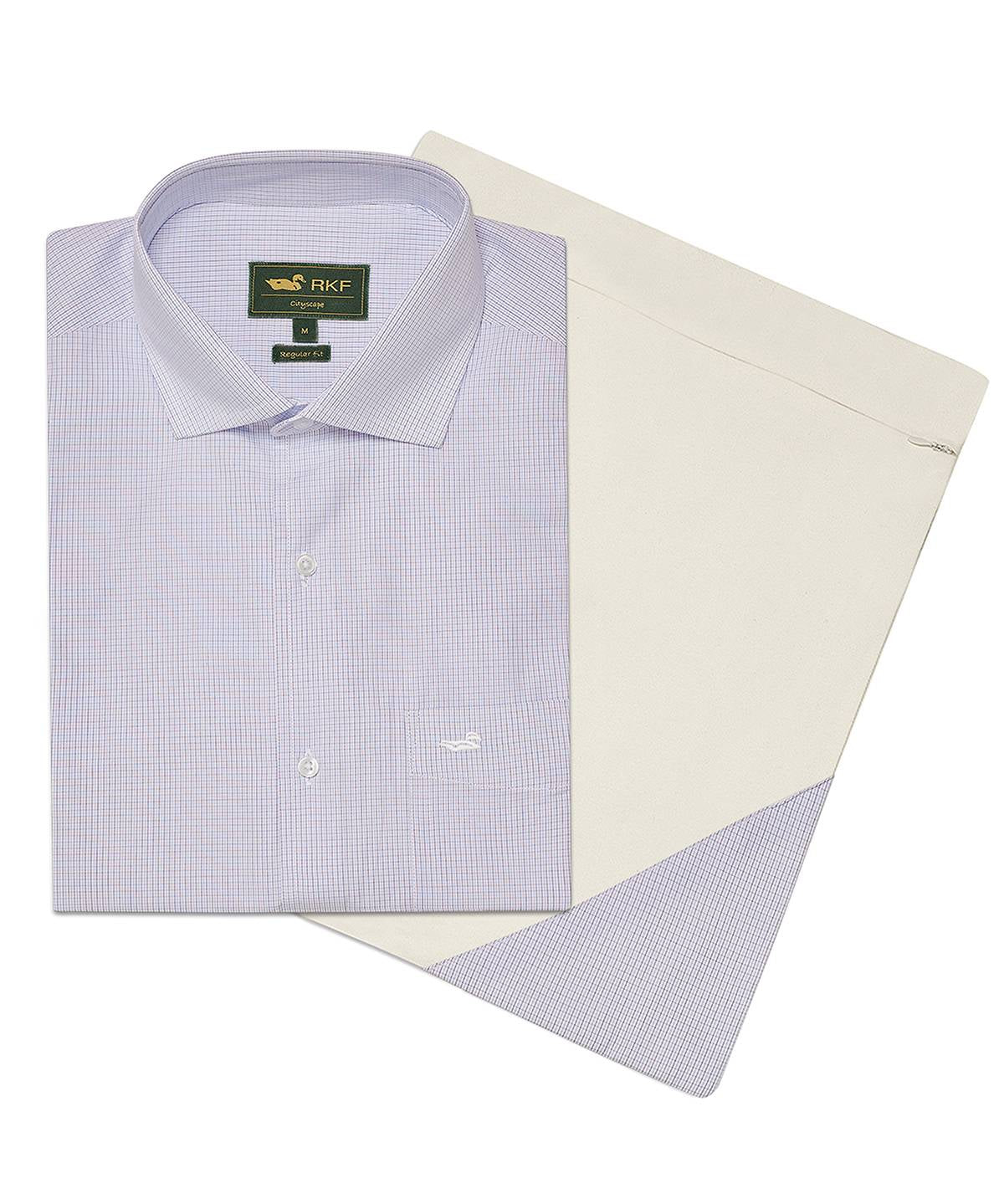 Camisa Cuello Italiano Hombre Easylife Azul Rockford