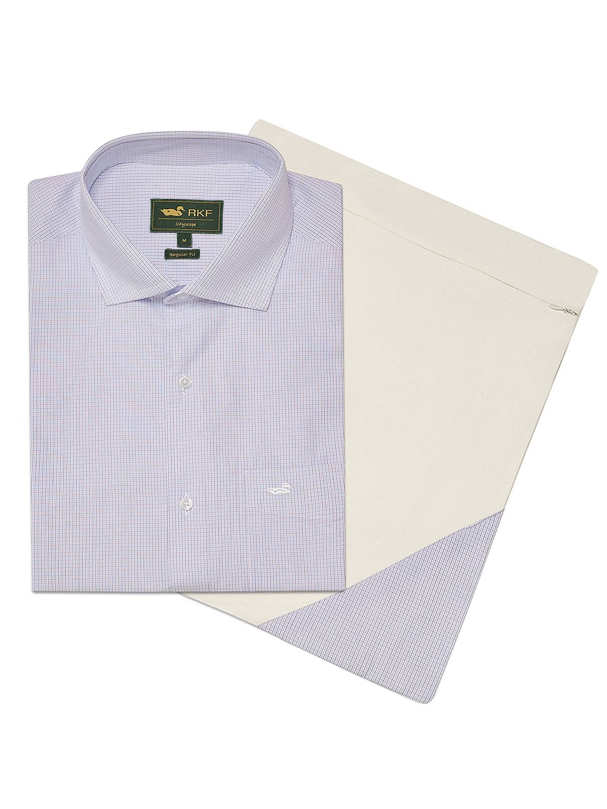 Camisa Cuello Italiano Hombre Easylife Azul Rockford