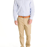 Camisa Cuello Italiano Hombre Easylife Azul Rockford