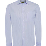 Camisa Cuello Italiano Hombre Easylife Celeste Rockford
