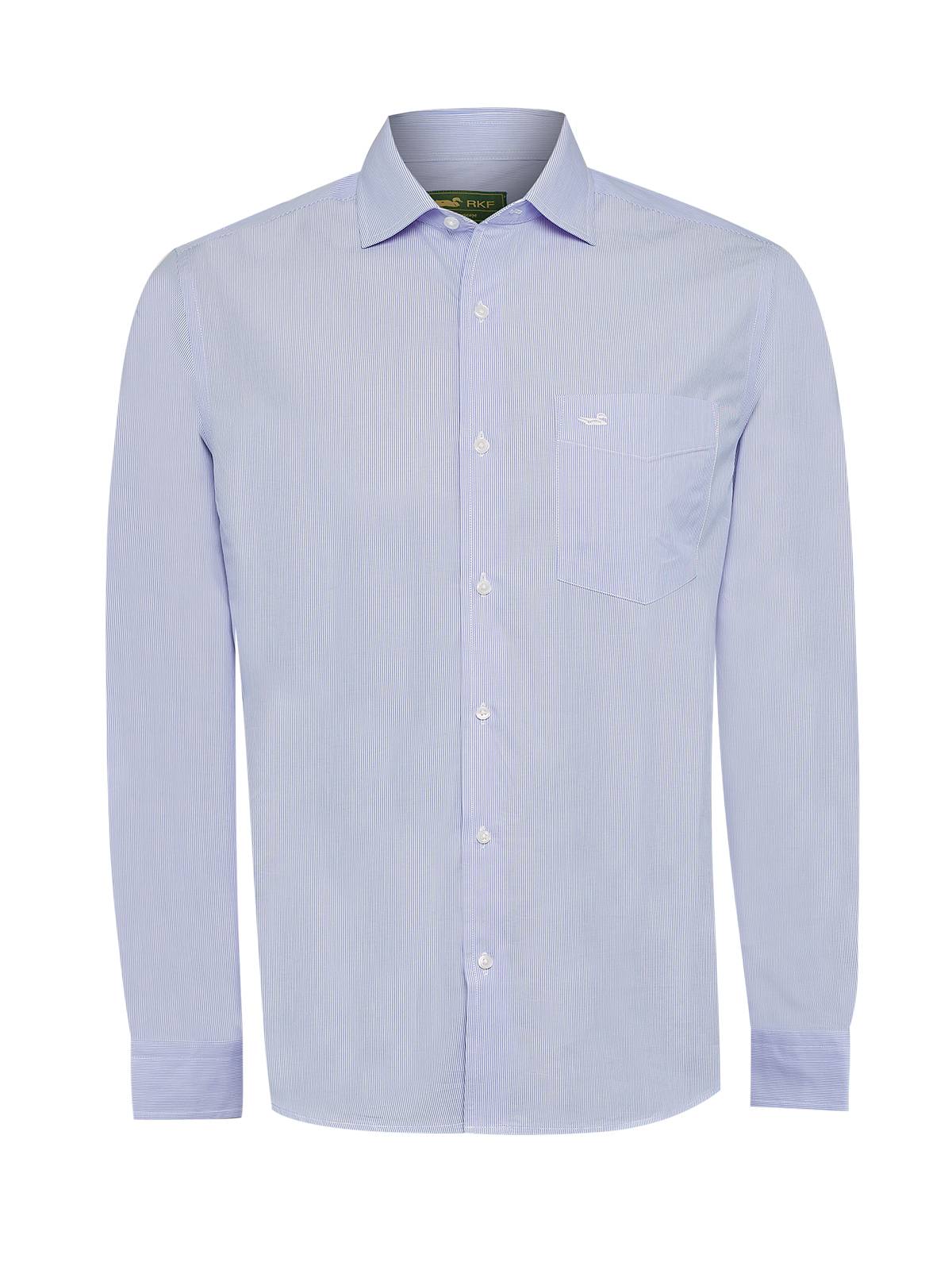 Camisa Cuello Italiano Hombre Easylife Celeste Rockford