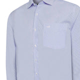 Camisa Cuello Italiano Hombre Easylife Celeste Rockford