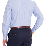 Camisa Cuello Italiano Hombre Easylife Celeste Rockford