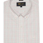 Camisa Cuello Button-Down Hombre WF Blanco a Cuadros Rockford