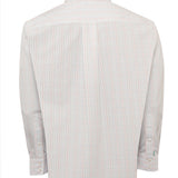 Camisa Cuello Button-Down Hombre WF Blanco a Cuadros Rockford