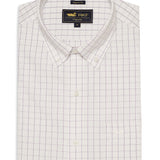 Camisa Cuello Button-Down Hombre WF Blanco a Cuadros Rockford