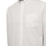 Camisa Cuello Button-Down Hombre WF Blanco a Cuadros Rockford