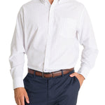 Camisa Cuello Button-Down Hombre WF Blanco a Cuadros Rockford