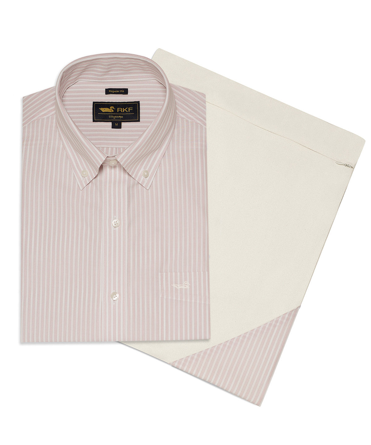 Camisa Cuello Button-Down Hombre WF Rosado Rockford