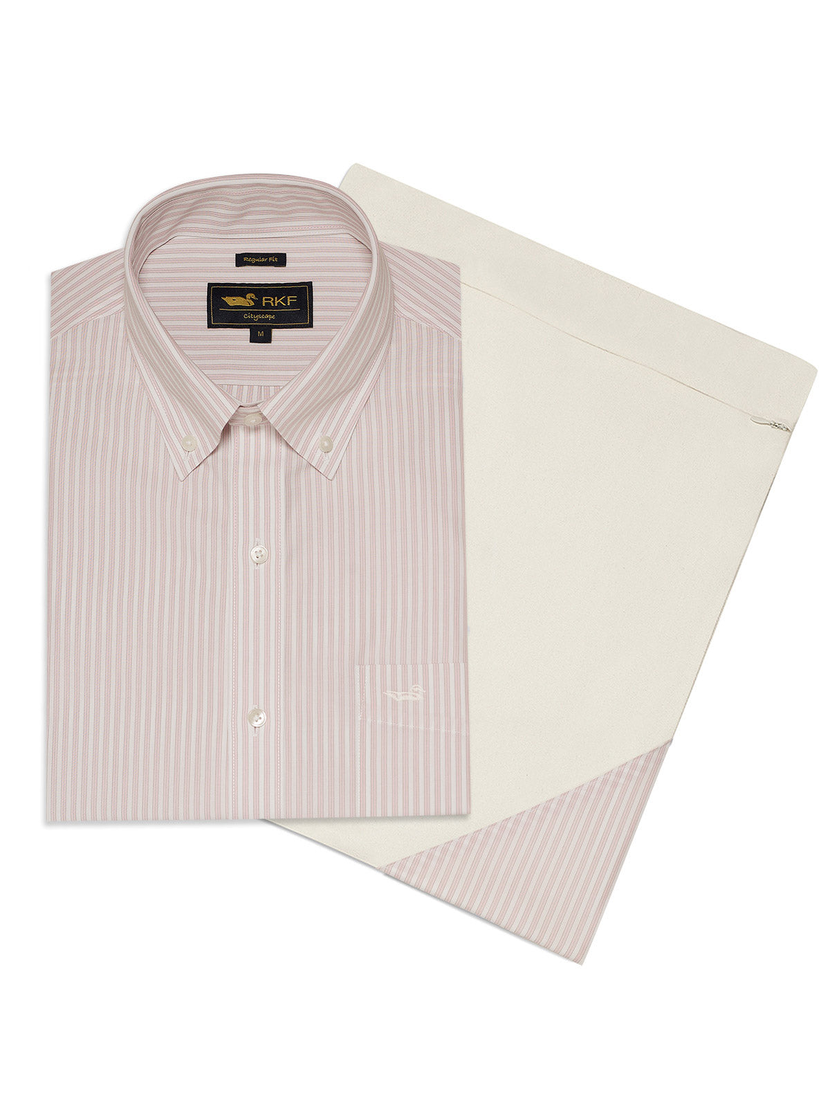 Camisa Cuello Button-Down Hombre WF Rosado Rockford