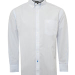 Camisa Cuello Button-Down Hombre WF Azul Rockford