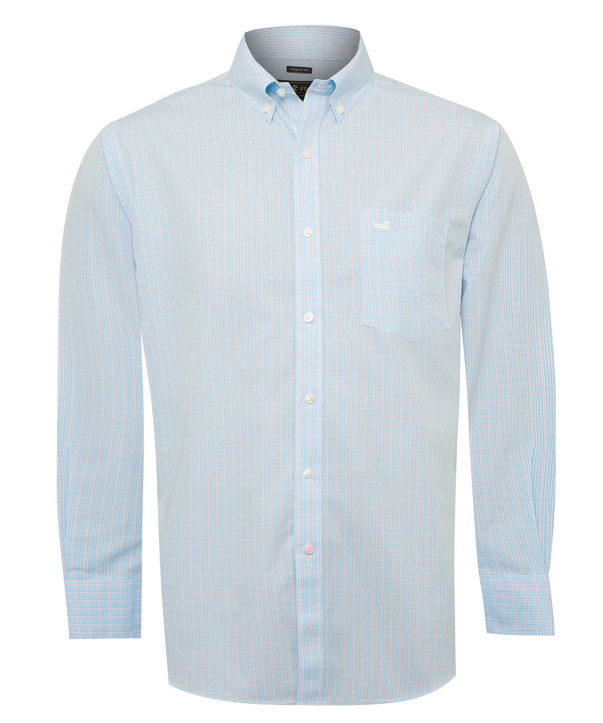 Camisa Cuello Button-Down Hombre WF Celeste Rockford