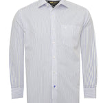 Camisa Cuello Italiano Hombre WF Azul Rockford