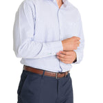 Camisa Cuello Italiano Hombre WF Azul Rockford