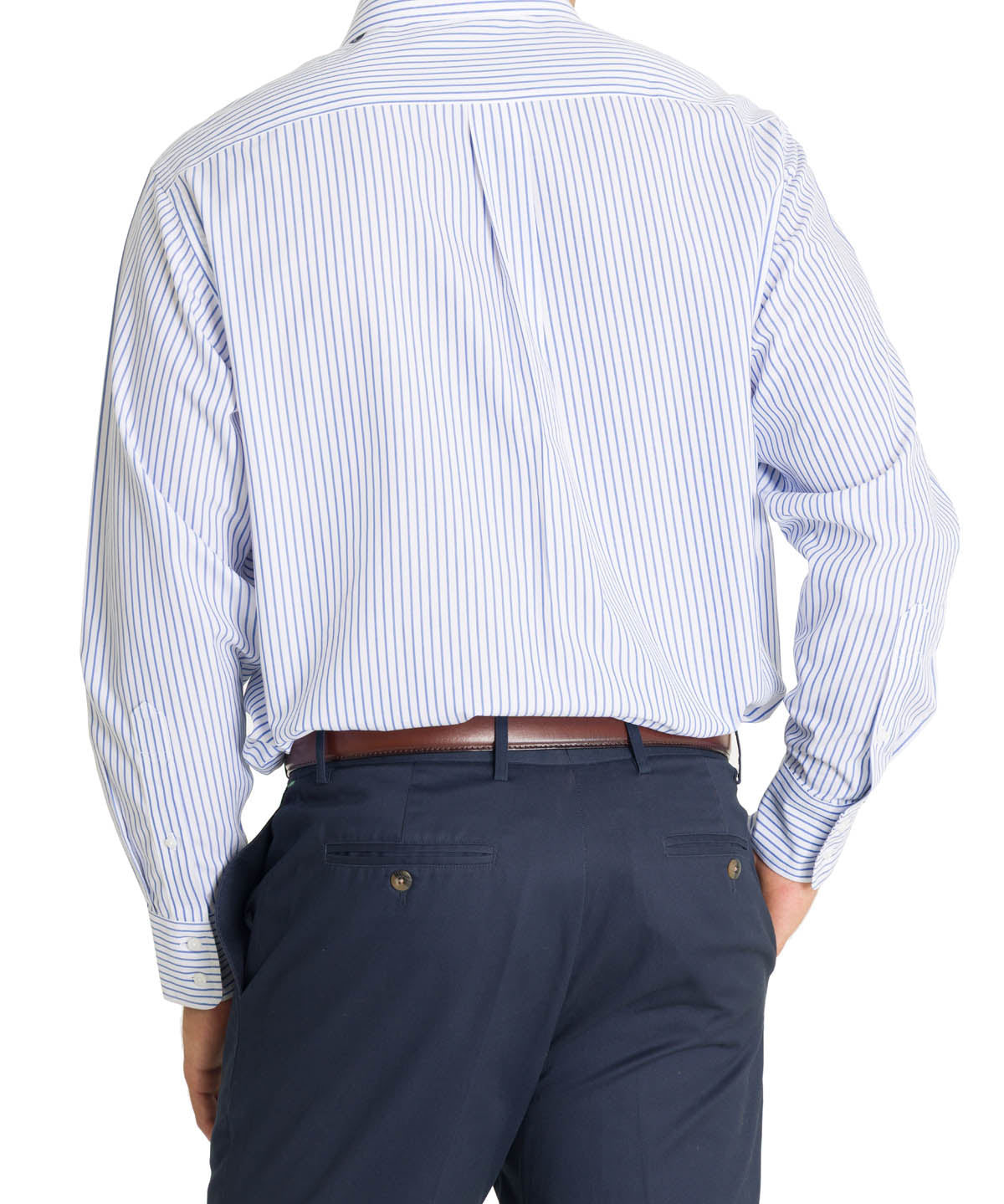 Camisa Cuello Italiano Hombre WF Azul Rockford