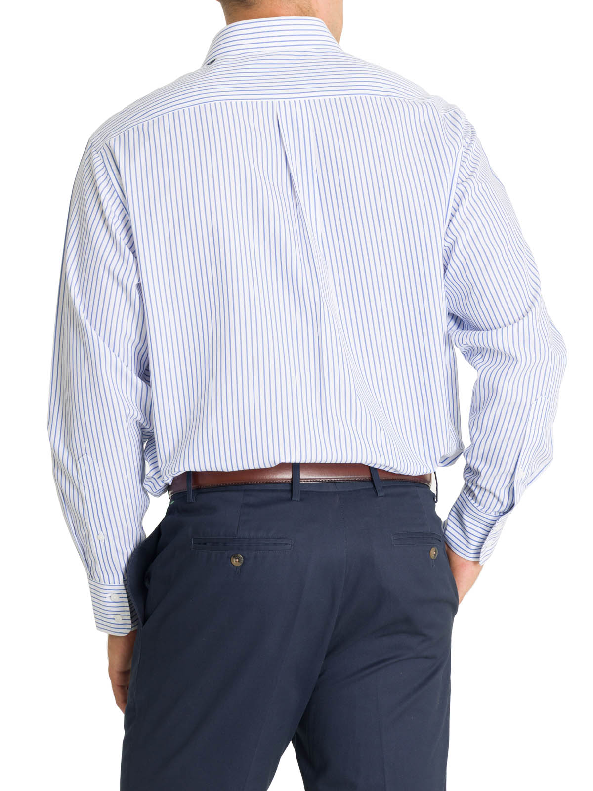 Camisa Cuello Italiano Hombre WF Azul Rockford