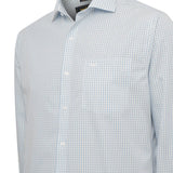 Camisa Cuello Italiano Hombre WF Azul Rockford