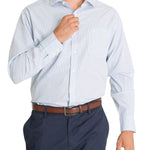 Camisa Cuello Italiano Hombre WF Azul Rockford