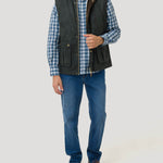 Chaqueta Algodón Encerado Hombre WAX Verde Rockford