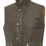 Chaqueta Algodón Encerado Hombre WAX Verde Rockford