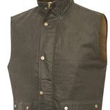 Chaqueta Algodón Encerado Hombre WAX Verde Rockford
