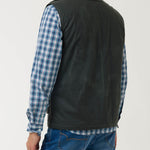 Chaqueta Algodón Encerado Hombre WAX Verde Rockford