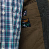 Chaqueta Algodón Encerado Hombre WAX Verde Rockford