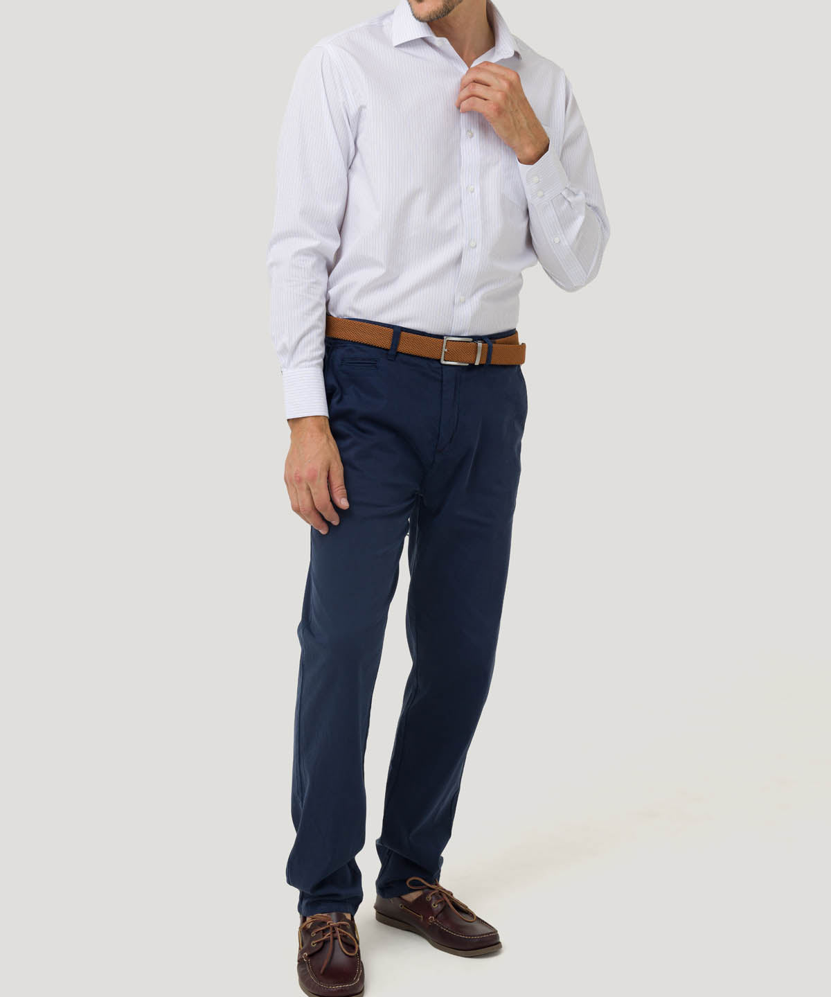 Camisa Libre de Arrugas Algodón Hombre WF PC Rockford