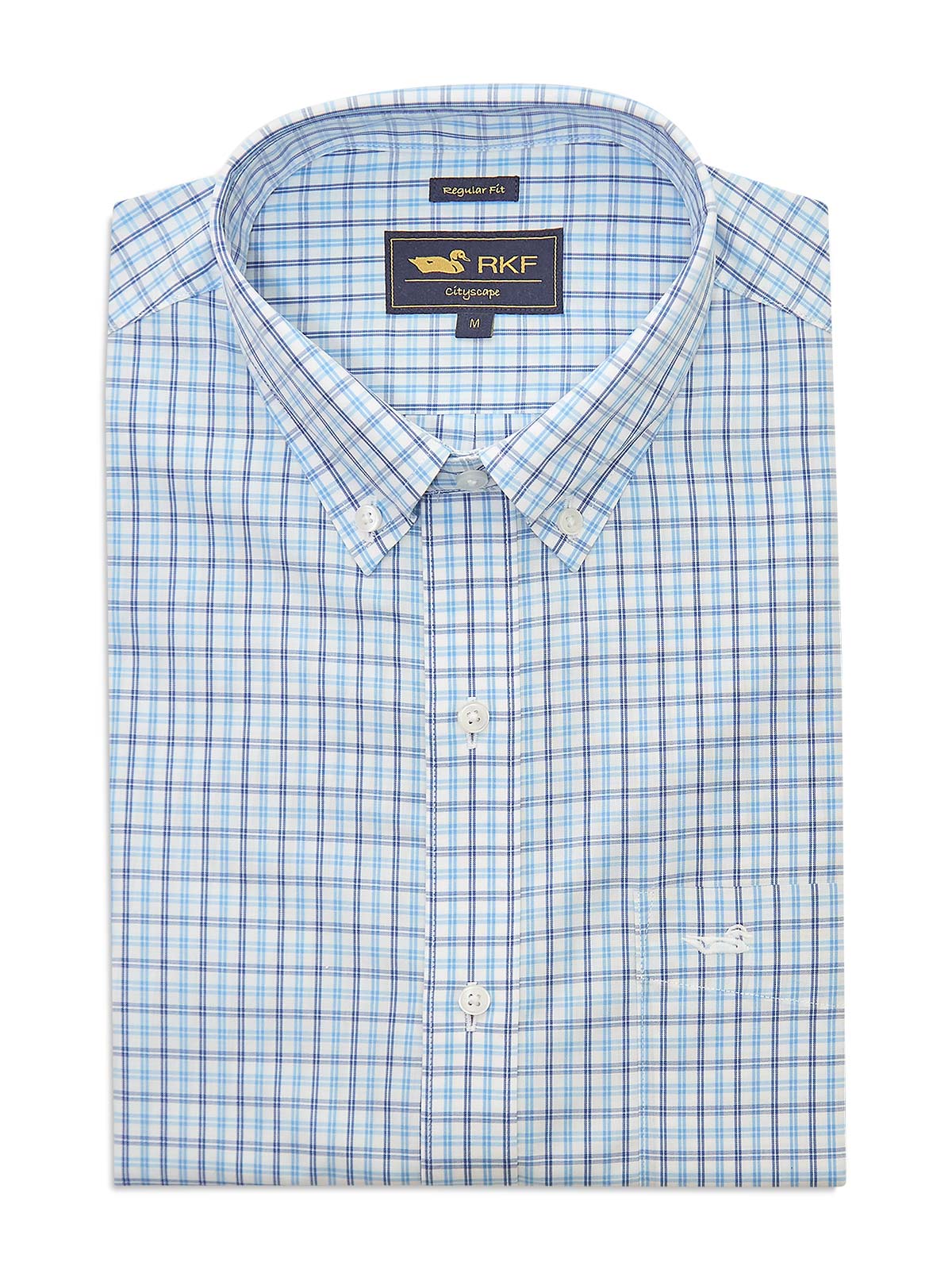 Camisa Libre de Arrugas Algodón Hombre WF PB Rockford