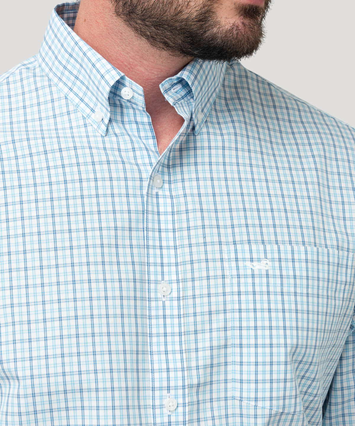 Camisa Libre de Arrugas Algodón Hombre WF PB Rockford