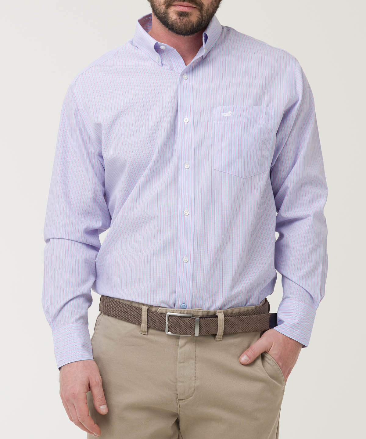 Camisa Libre de Arrugas Algodón Hombre WF PB Rockford