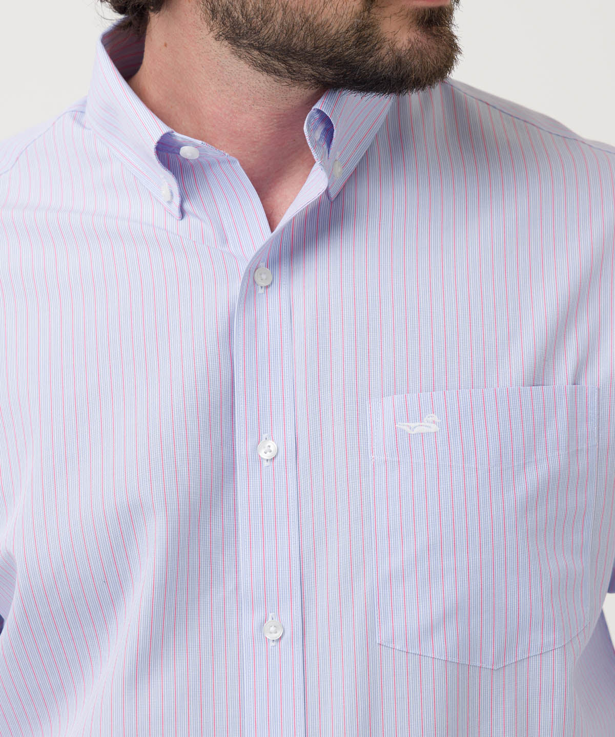 Camisa Libre de Arrugas Algodón Hombre WF PB Rockford