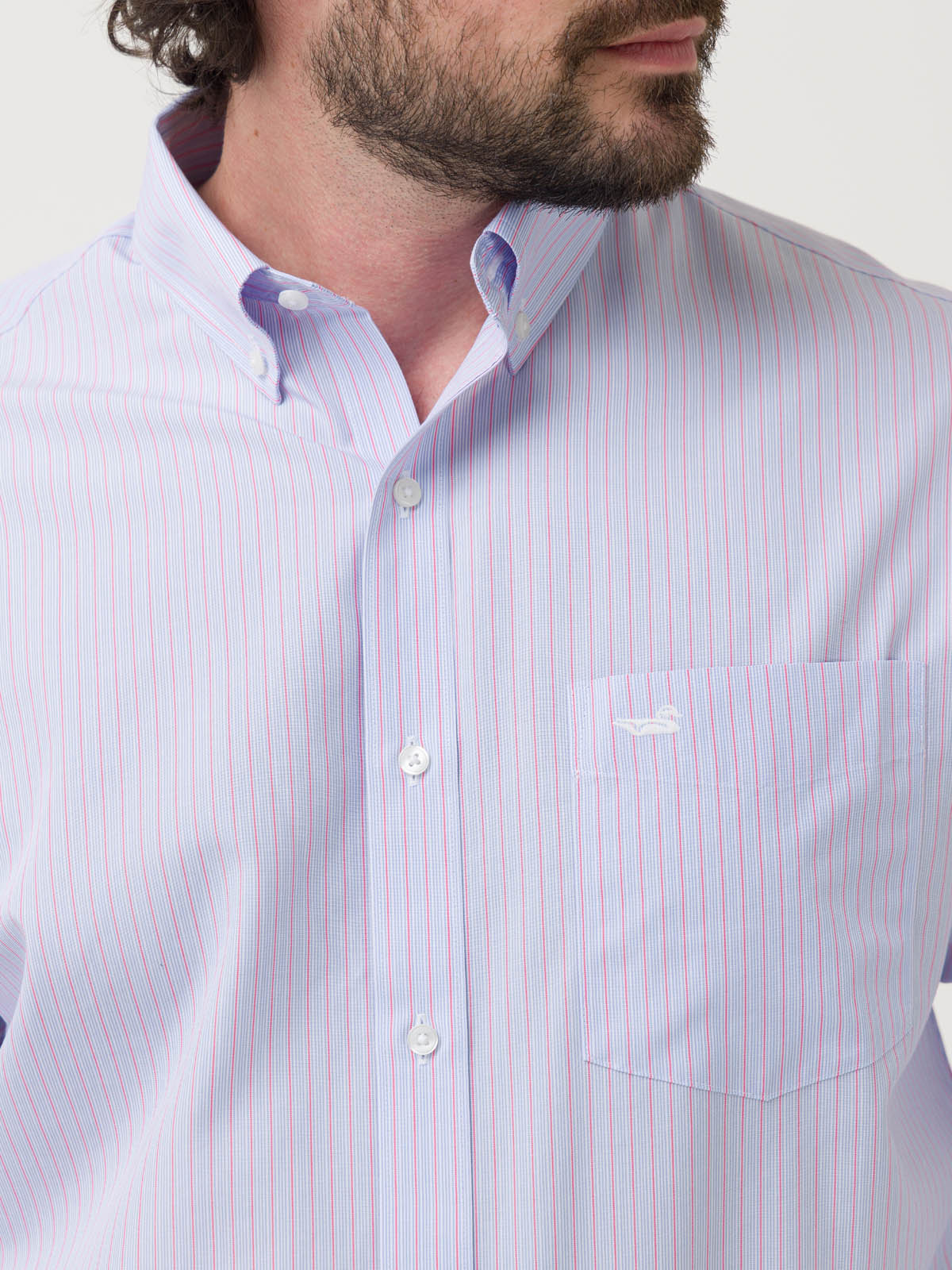 Camisa Libre de Arrugas Algodón Hombre WF PB Rockford