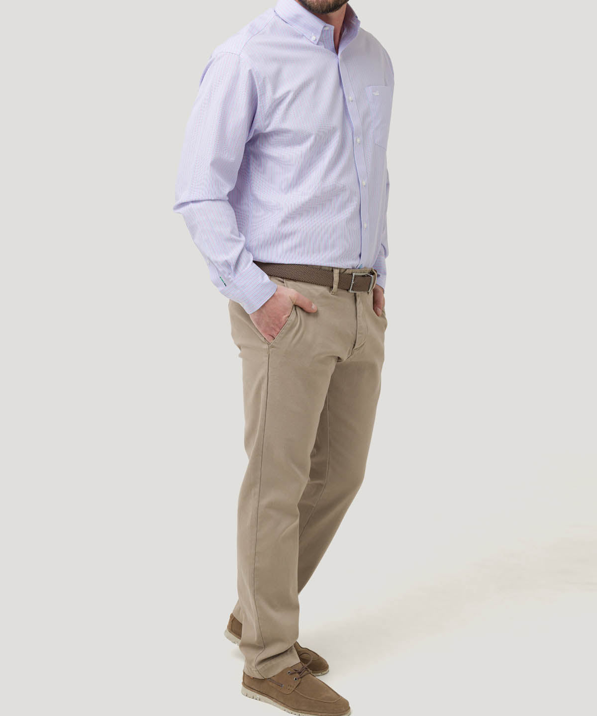 Camisa Libre de Arrugas Algodón Hombre WF PB Rockford