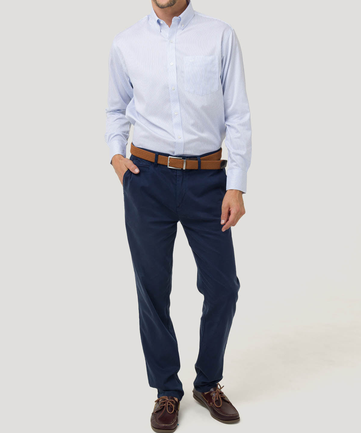 Camisa Libre de Arrugas Algodón Hombre WF PB Rockford