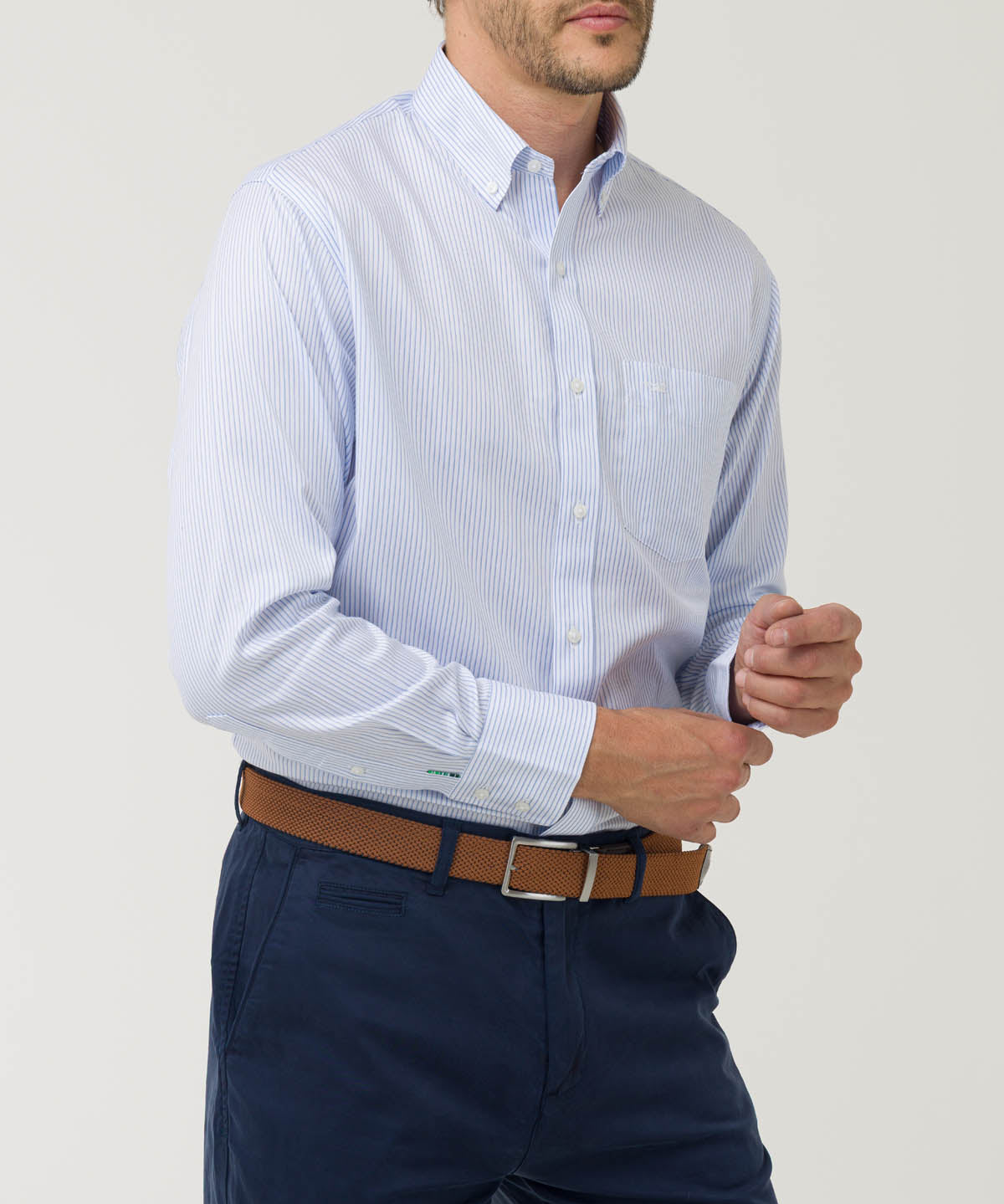 Camisa Libre de Arrugas Algodón Hombre WF PB Rockford