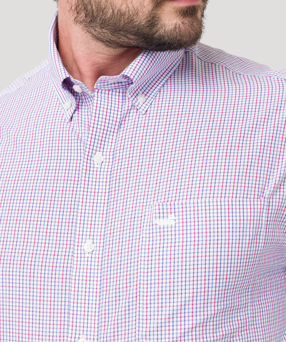 Camisa Libre de Arrugas Algodón Hombre WF PB Rockford