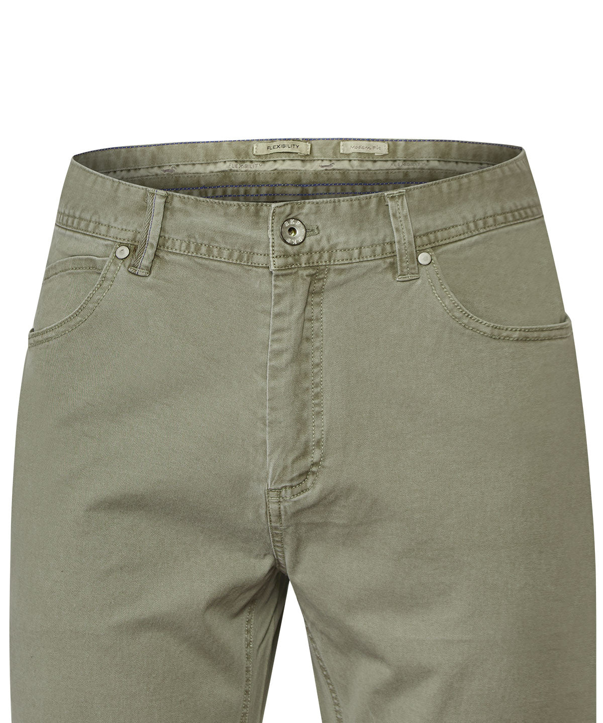Pantalón Algodón Hombre Five Gris Rockford