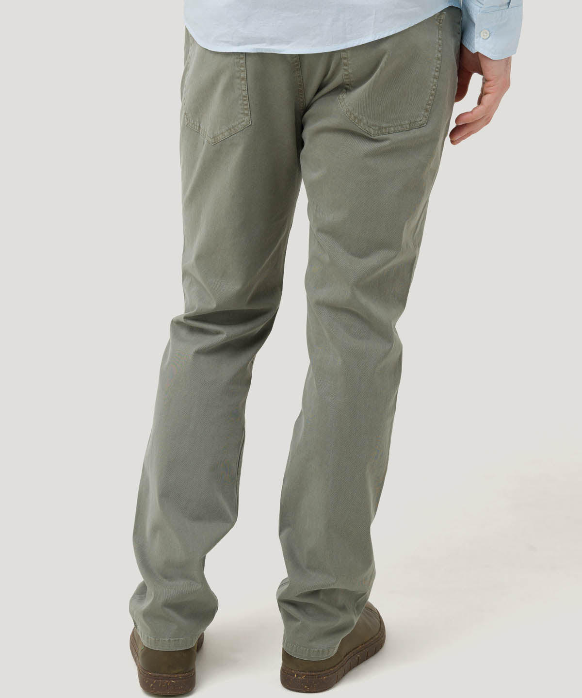 Pantalón Algodón Hombre Five Gris Rockford